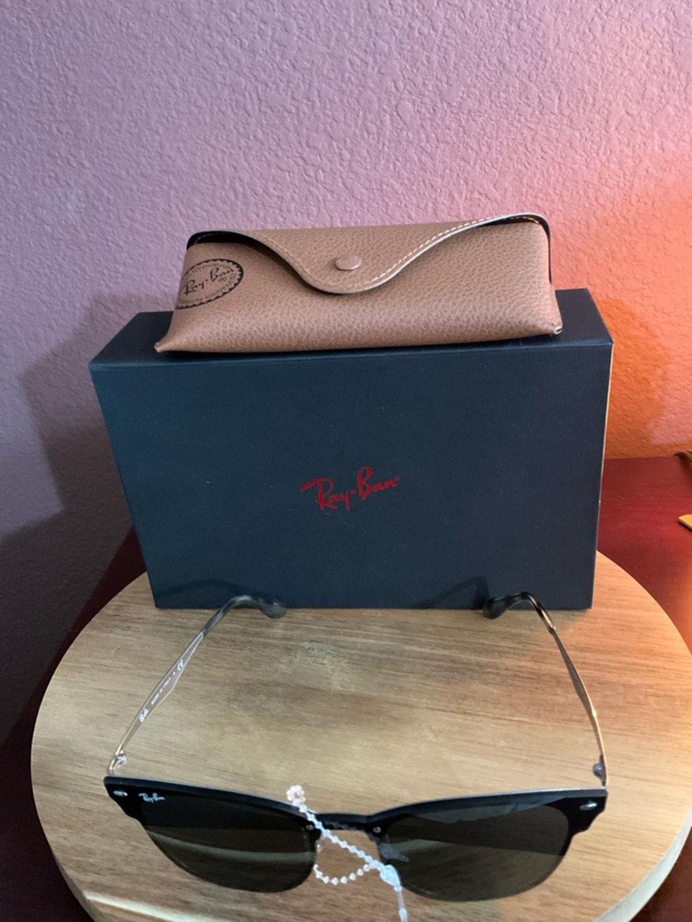 Ray-Ban Blaze Clubmaster Fashion Square Sunglasses (NWOT) - Picture 3 of 4